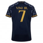 Nogometni Dresovi Real Madrid Vini Jr. 7 Gostujući 2023-24 Kratkih Rukava